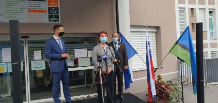 Obisk ministra Poklukarja, foto arhiv ZDT